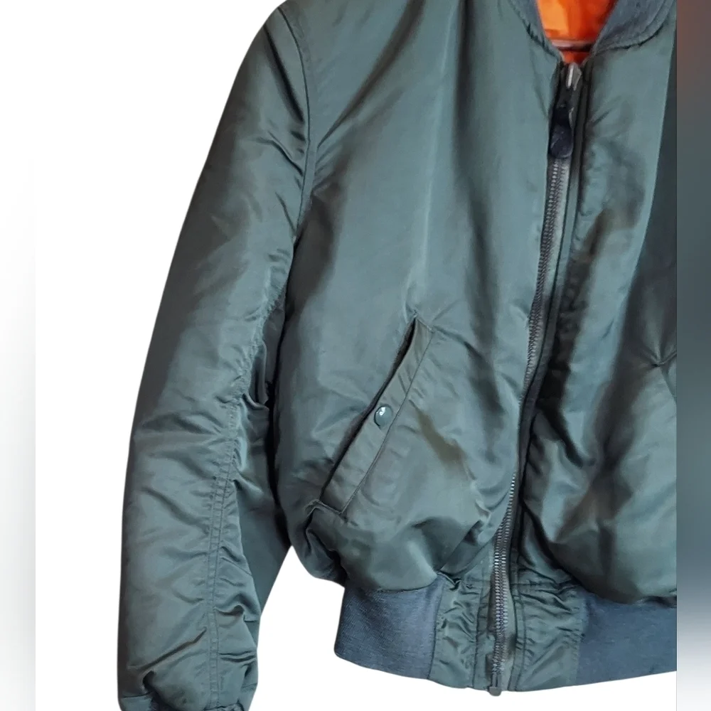 Vintage 60's USAF Type MA-1 Flight Bomber Jacket Alpha Industries